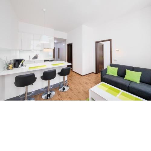Apartment near city centre with parking place
