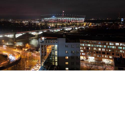 Apartment River front, Great View from 14th floor, next to PGE Narodowy Stadium, Torwar - by WarsawSkyLine Apartments