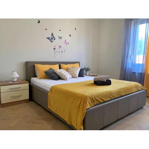 Apartment Rozi-Meerblick, Balkon, 260m vom Meer