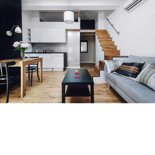 Apartment with mezzanine - Radziwiłłowska 27