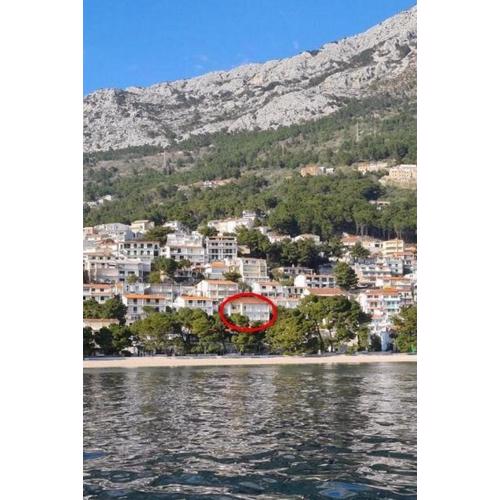 Apartments by the sea Brela, Makarska - 20598