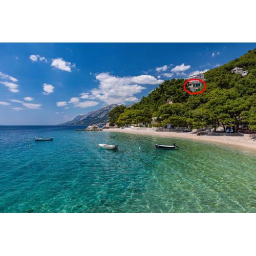 Apartments by the sea Brela, Makarska - 2713