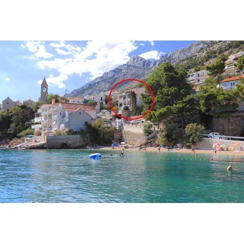 Apartments by the sea Pisak, Omis - 1067