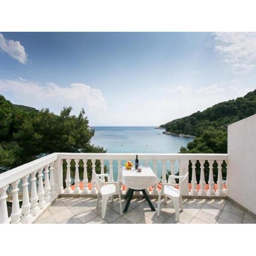 Apartments Franka Saplunara-One-Bedroom Apartment with Terrace and Sea View No1