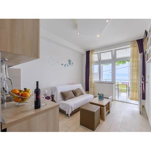 Apartments Hope Dugi Rat - Standard One-Bedroom Apartment with Terrace and Sea View A3