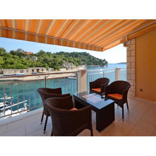 Apartments Kor ula - Standard Two Bedroom Apartment with Terrace and Sea View Seashell