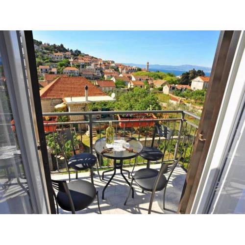Apartments Lenka - One Bedroom Apartment with Balcony and Center View A3