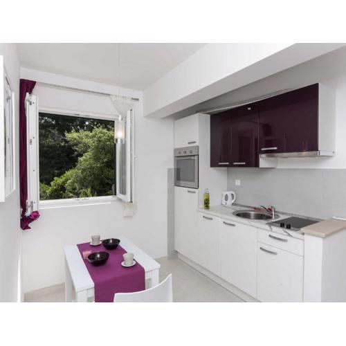 Apartments Posta - One-Bedroom Apartment with Terrace and Sea View - Apartman 5