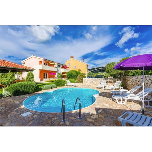 Apartments Rosmary, Zaton, with pool