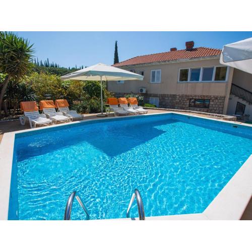 Apartments Vidak - Studio Apartment with Terrace and Sea View - A2