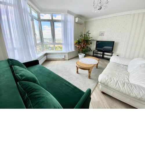 Apartments with Dnipro view