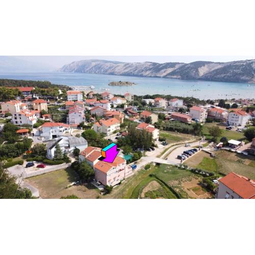 Apartments with parking spaces Lopar, Rab - 16680