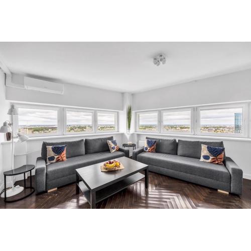 Apartments with view of Warsaw 23rd floor
