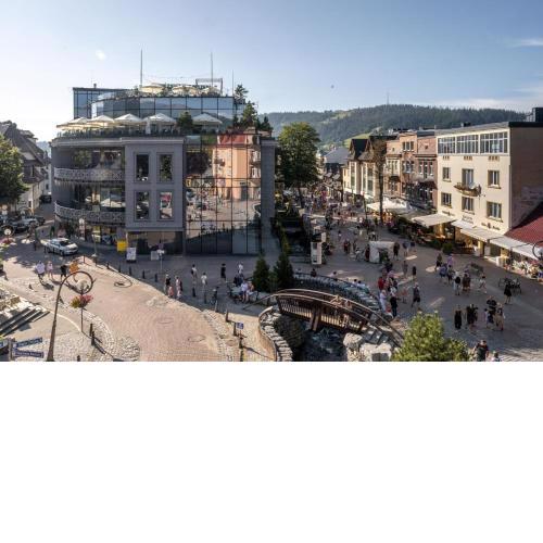 Apartprestige Krupówki z widokiem na Giewont lub Krupówki