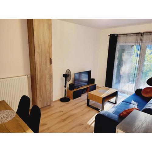 ApartWro 6th - apartament przy dworcu głównym PKP (balkon, garaż)