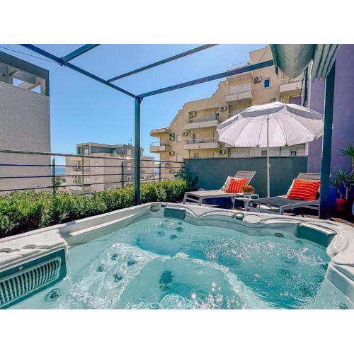 AstraMaris Znjan - Deluxe beach suite with hot tub