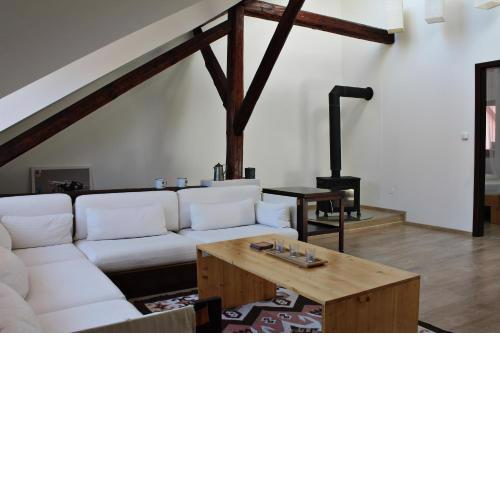 Attic with parking, near the center of ČB - 110m2