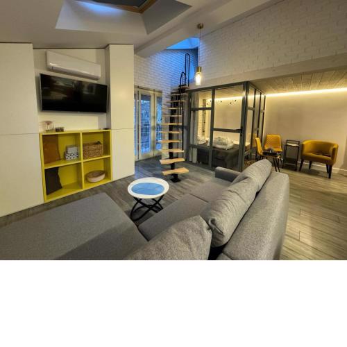 Balcony Bliss Main Square Loft