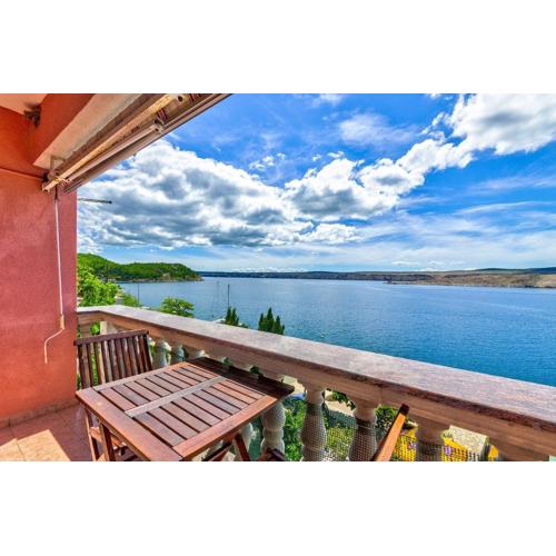 Balkon mit Meerblick direkt am Strand