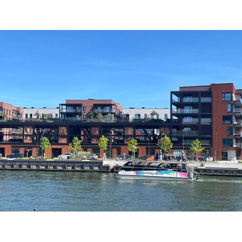 Baltic Riviera Apartments - deluxe with top tarrace river view and fitness gym
