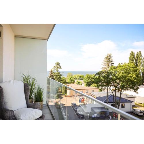 Baltic Riviera Concept Apartament z widokiem na morze i las