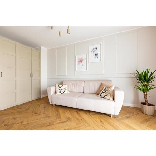 Baltic White Pearl Studio with Garden