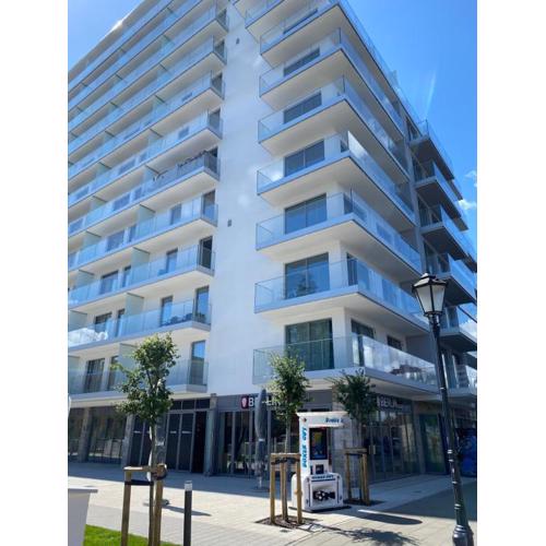 Balticus Apartament 2 pokoje, 5-piętro, klimatyzacja, widok na morze, duży balkon, garaż, internet