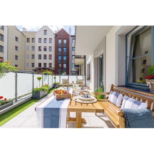 Bea Garden Home - dwie sypialnie i taras