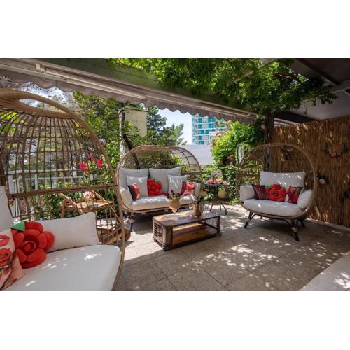 Beachfront apartment Romilda