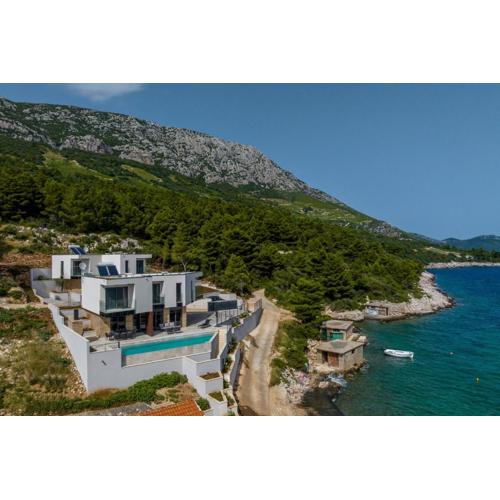 Beachfront villa Mare with seaview and pool