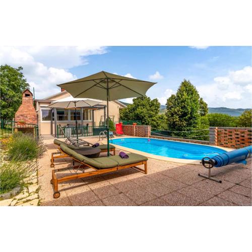 Beautiful Home In Ledenice With Sauna