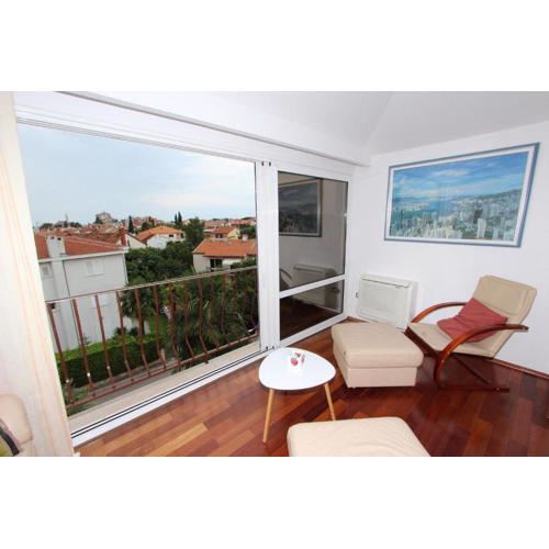 Bezauberndes Apartment mit Blick auf die Eufemia von Rovinj von der Dachterrasse