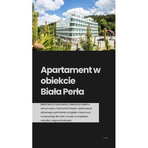 Biała Perła Czarna Góra Resort Apartament 102