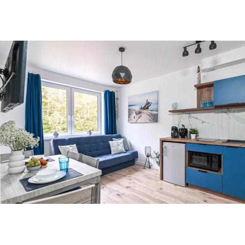 Blue apartment A, Dębina