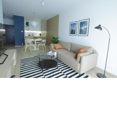 Blue apartment strict center