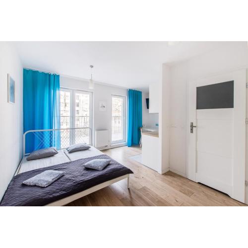 Blue Apartment with a terrace