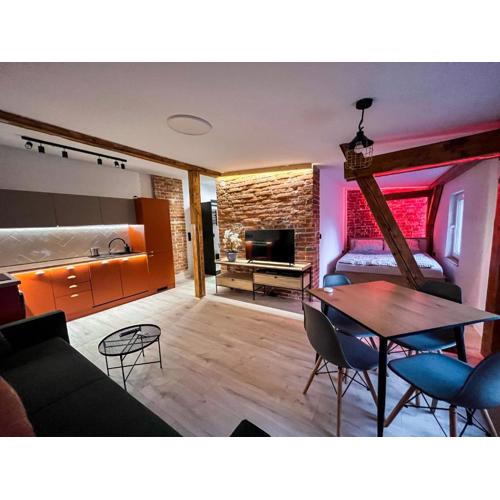 Brick and Wood Apartment