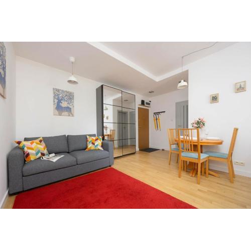 Bright Apartment Andersa Warsaw Near Ogrod Krasinskich and Old Town by Noclegi Renters