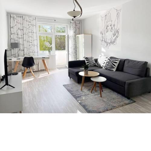 Bright apartment by the park & the river