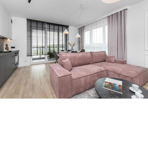 Bright & Modern Apartment with Parking near Arena Gdansk by Noclegi Renters