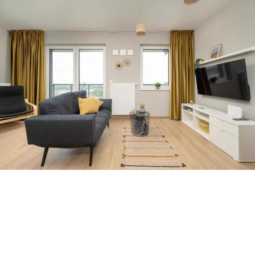 Bright Studio Browary Wrocławskie with Parking by Noclegi Renters