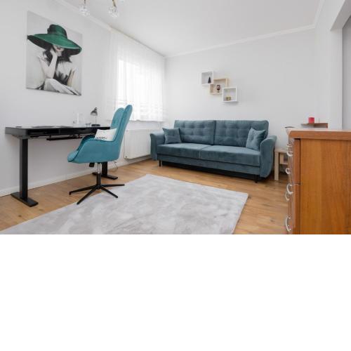 Bright Studio Głowackiego for 2 People in Warsaw by Noclegi Renters