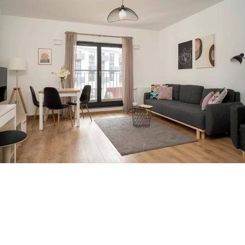 Bright Studio with Spa and Fitness in Wrocław by Noclegi Renters