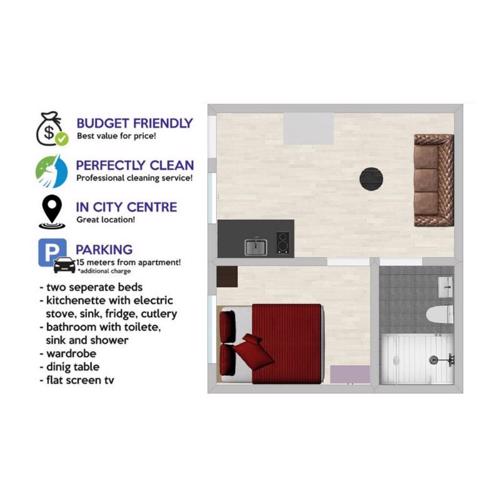 Budget Apartment LeLo Centar 5
