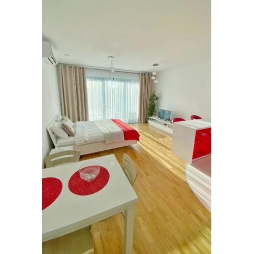 Capital Towers - Apartament Pop-art z widokiem na rzekę