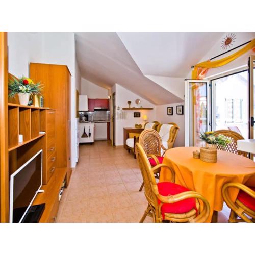 Charming and Sunny Hvar Apartments - One Bedroom Apartment with Balcony