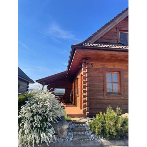 Chata s výhľadom na Tatry