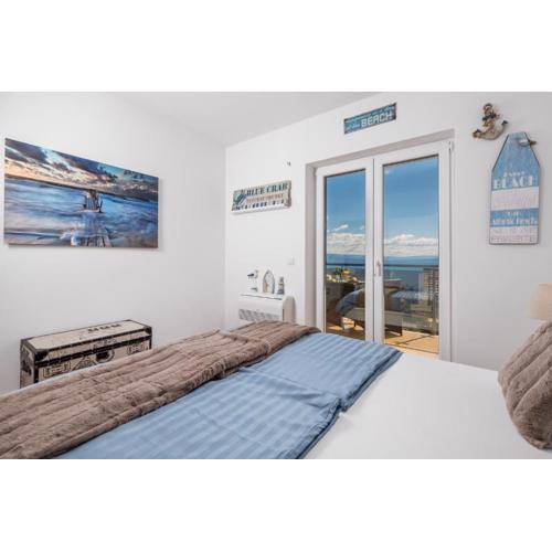 Chiara rental Opatija, Apartment Victoria with terrace, panoramic sea view