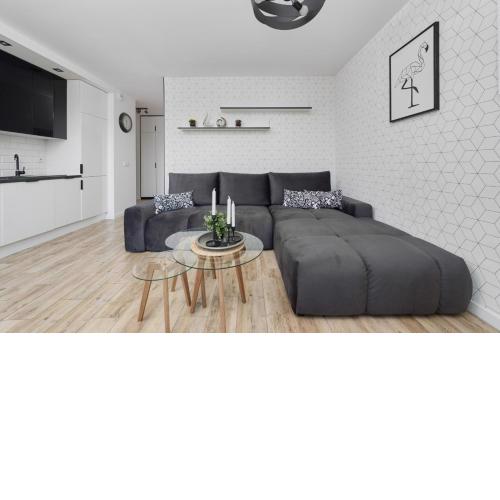 Chique Apartment for a Big Family with 2 Parking Spaces by Noclegi Renters