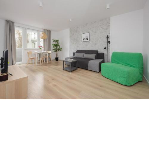 City Park Studio Apartment Solec Warsaw by Noclegi Renters